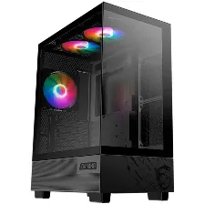 Gabinete Msi Pag Pano M110a, Midi-tower, Micro-atx/mini-itx, Usb 2.0/3.0, Sin Fuente, 3 Ventiladores, Negro